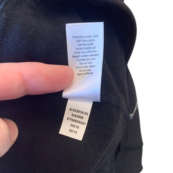 Athleta Primaloft Ridge Tight Leggings Black Fleece Women’s Activewear - Medium - Picture 12 of 12